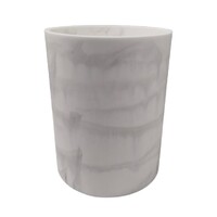 Bote de Basura de Resina, apariencia de M&aacute;rmol, marca Hospex